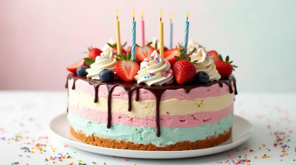 How to Create a Show-Stopping Ice Cream Cake at Home