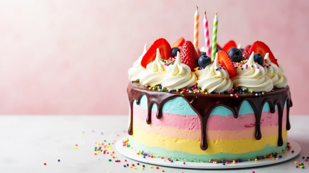 Step-by-Step Instructions for the Perfect Ice Cream Cake"