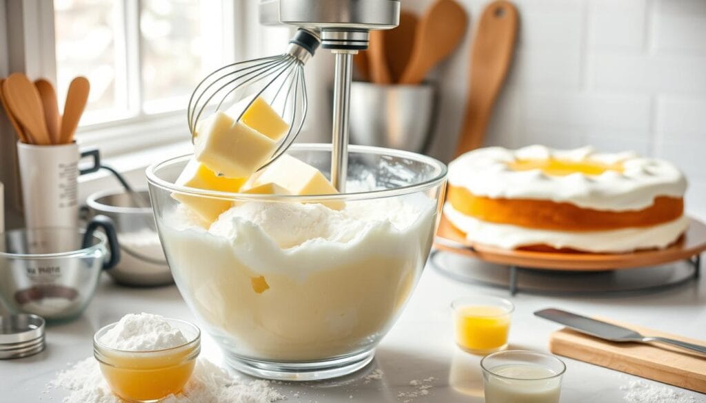 Victoria Cake Mixing Technique