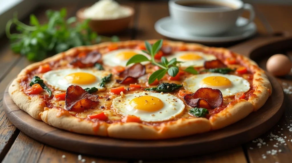 Quick and Easy Breakfast Pizza Recipe for Busy Mornings