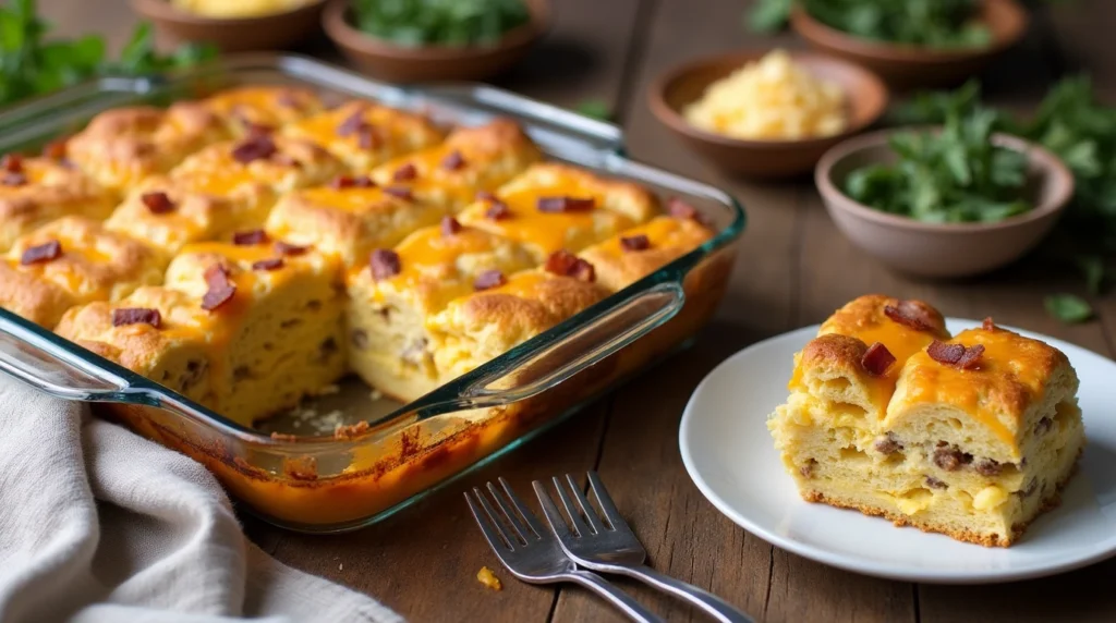 Hearty and Delicious Breakfast Casserole Recipes with Biscuits