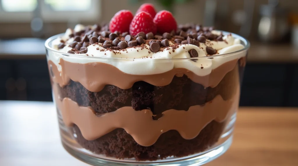 How to Make a Death by Chocolate Trifle That Melts in Your Mouth