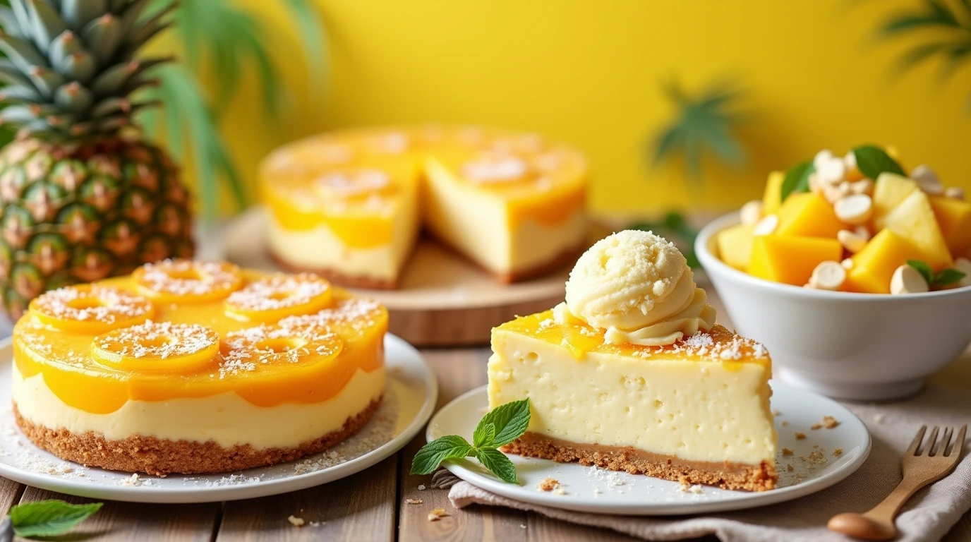 Tropical Pineapple Desserts You’ll Love to Make at Home