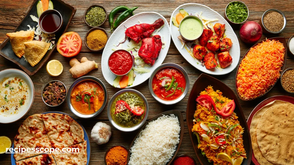 A Vibrant Spread of Traditional Dishes