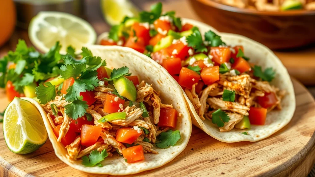 Rotisserie Chicken Tacos