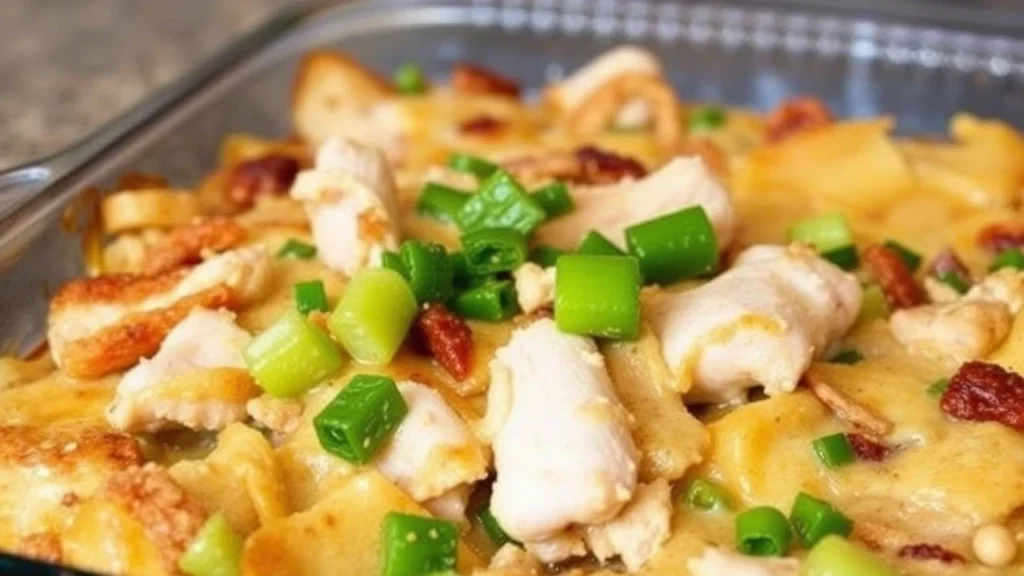 Rotisserie Chicken Casserole