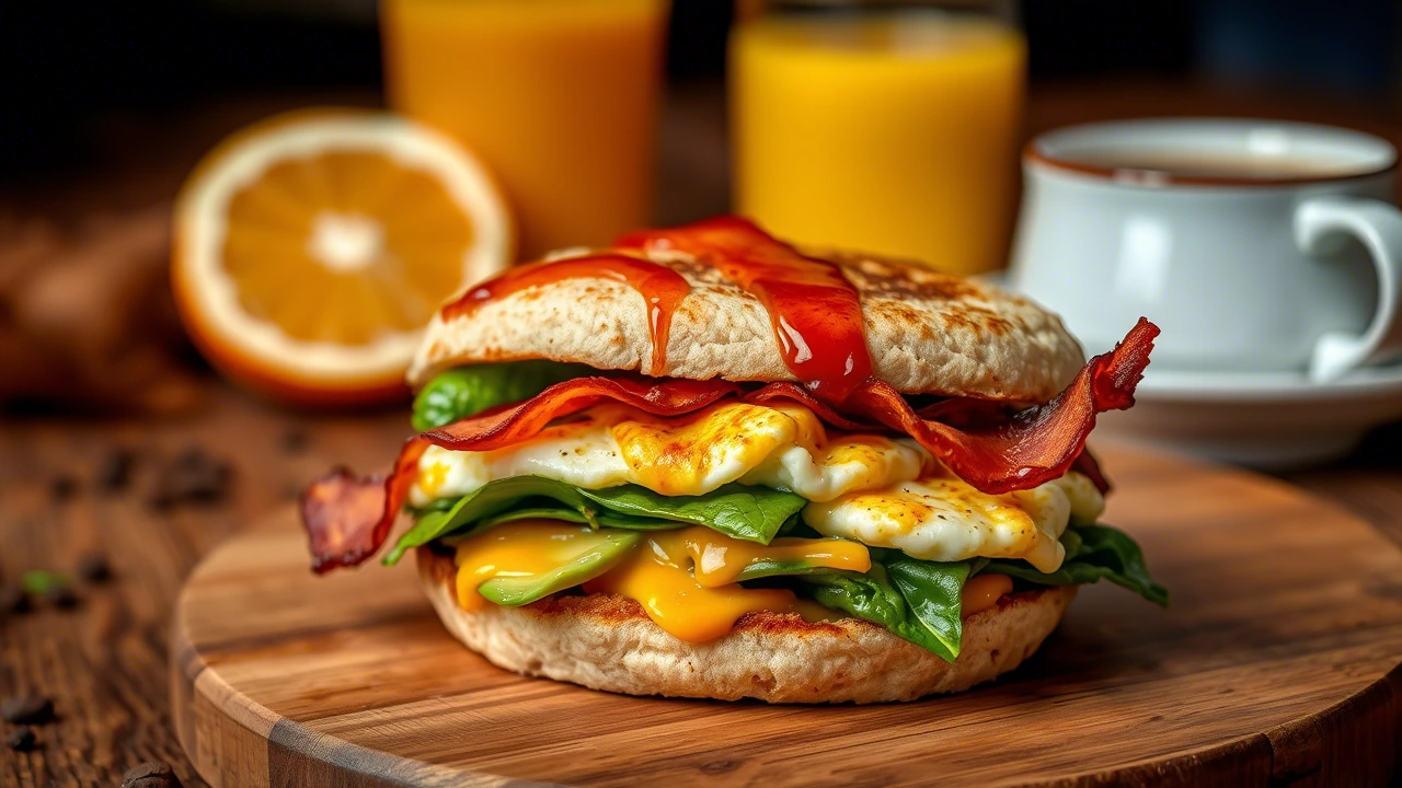 The Ultimate Breakfast Sandwich: Easy, Quick, and Delicious