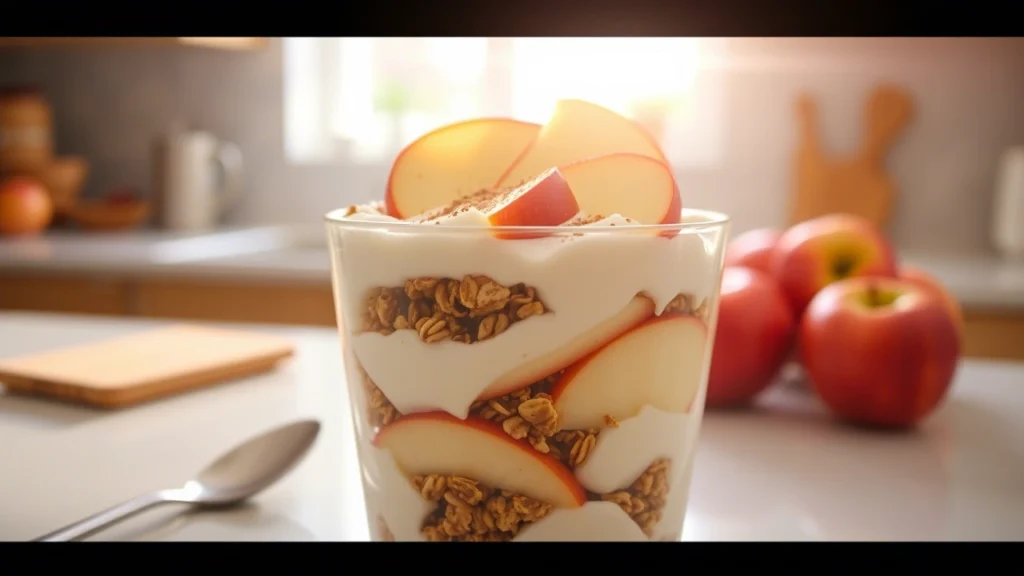 Apple Yogurt Parfait