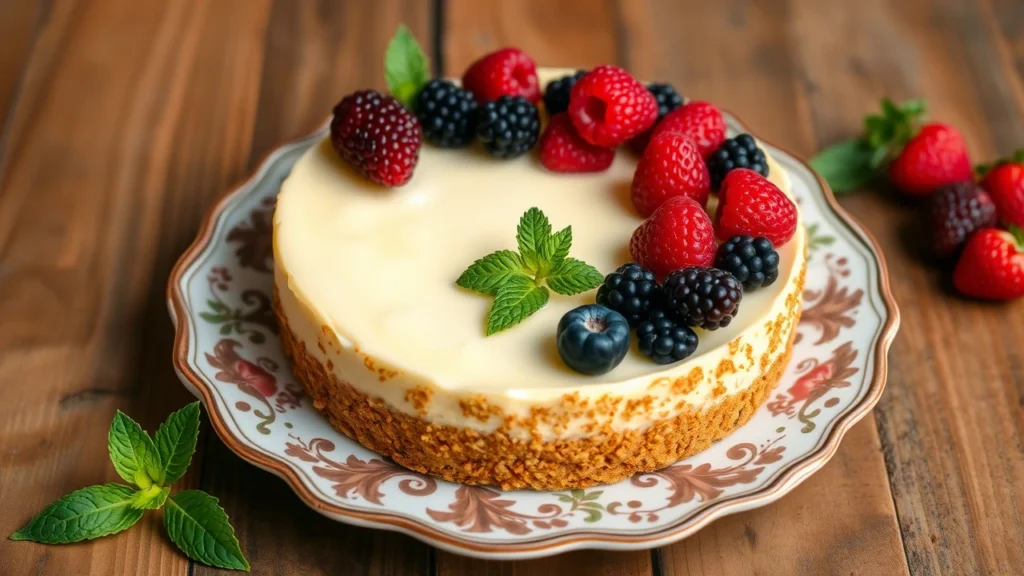 Classic No-Bake Cheesecake