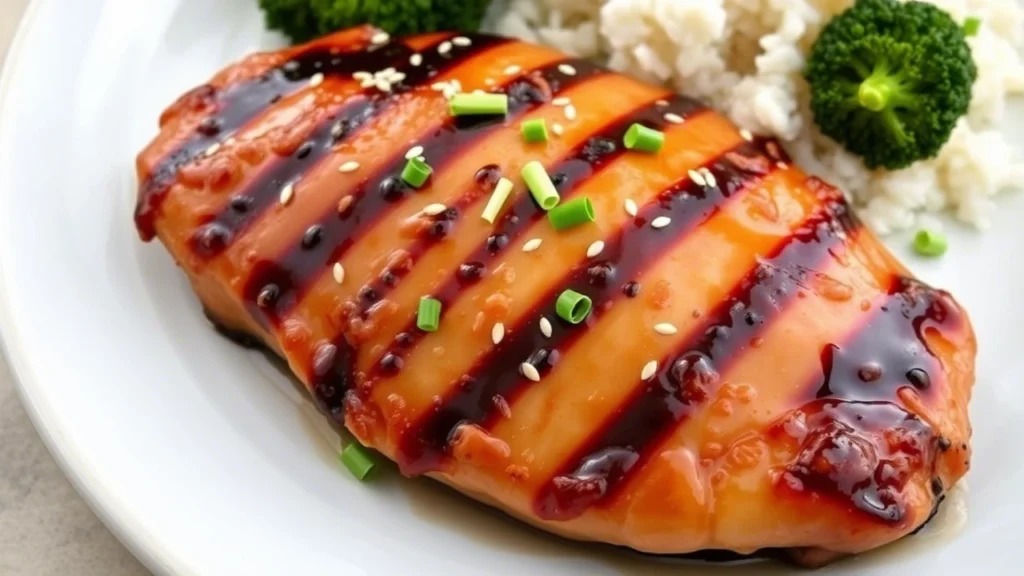 Teriyaki Glazed Chicken Breast