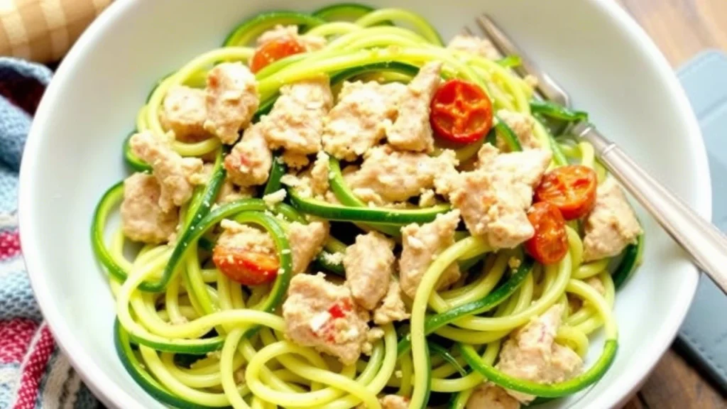 Turkey Zucchini Noodles (Low-Carb Option)