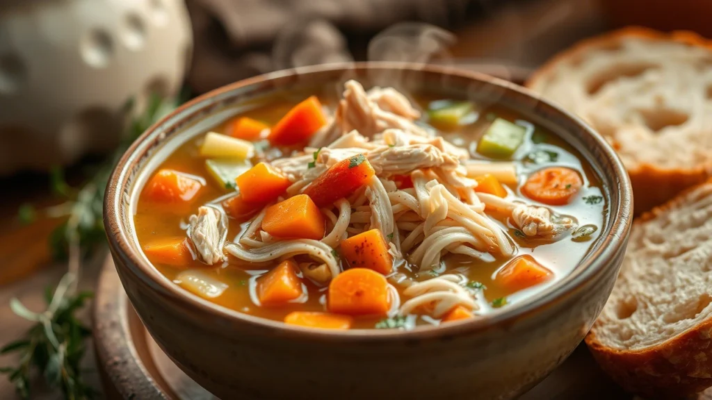 Rotisserie Chicken Soup