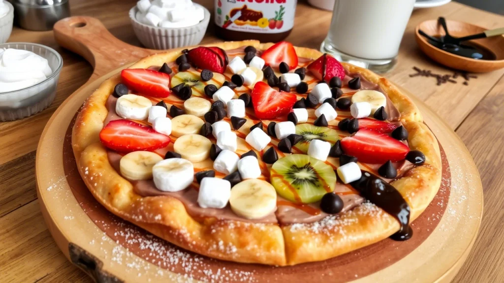 Easy & Irresistible Dessert Pizza Recipe for Any Occasion