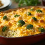 The Ultimate Comfort Food: Chicken Broccoli Rice Casserole