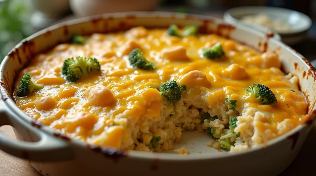 Easy Chicken Broccoli Rice Casserole for Busy Weeknights