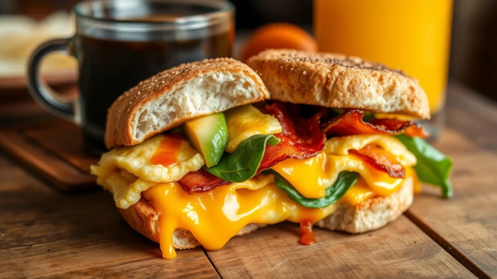 Satisfy Your Morning Cravings with This Perfect Breakfast Sandwich