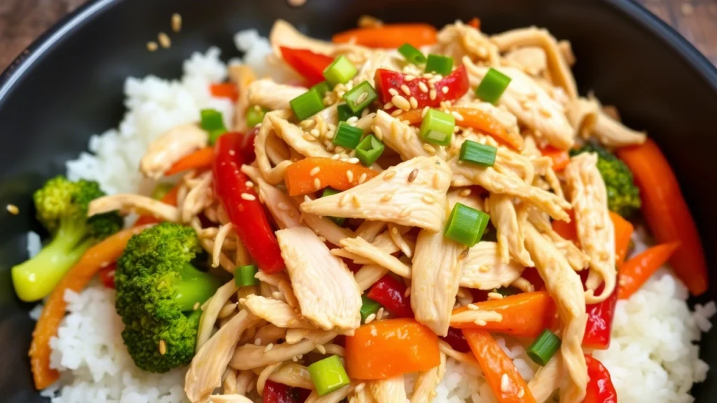 Rotisserie Chicken Stir-Fry