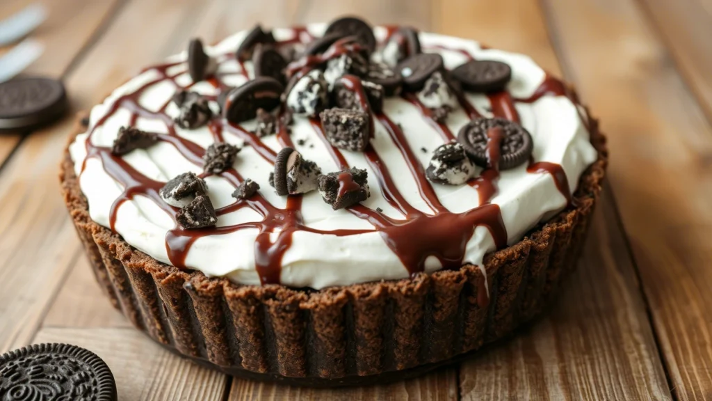 Oreo Ice Cream Pie (Creamy, Chocolatey, and Super Simple)